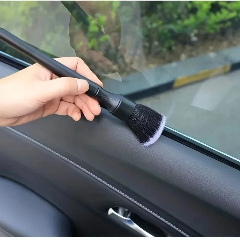 Car Interior Detailing Brush Soft Bristle Cleaning Brush Motorcycle CarCleaning Tool Auto Detail Dash Duster Brush Auto Tools thumbnail 4