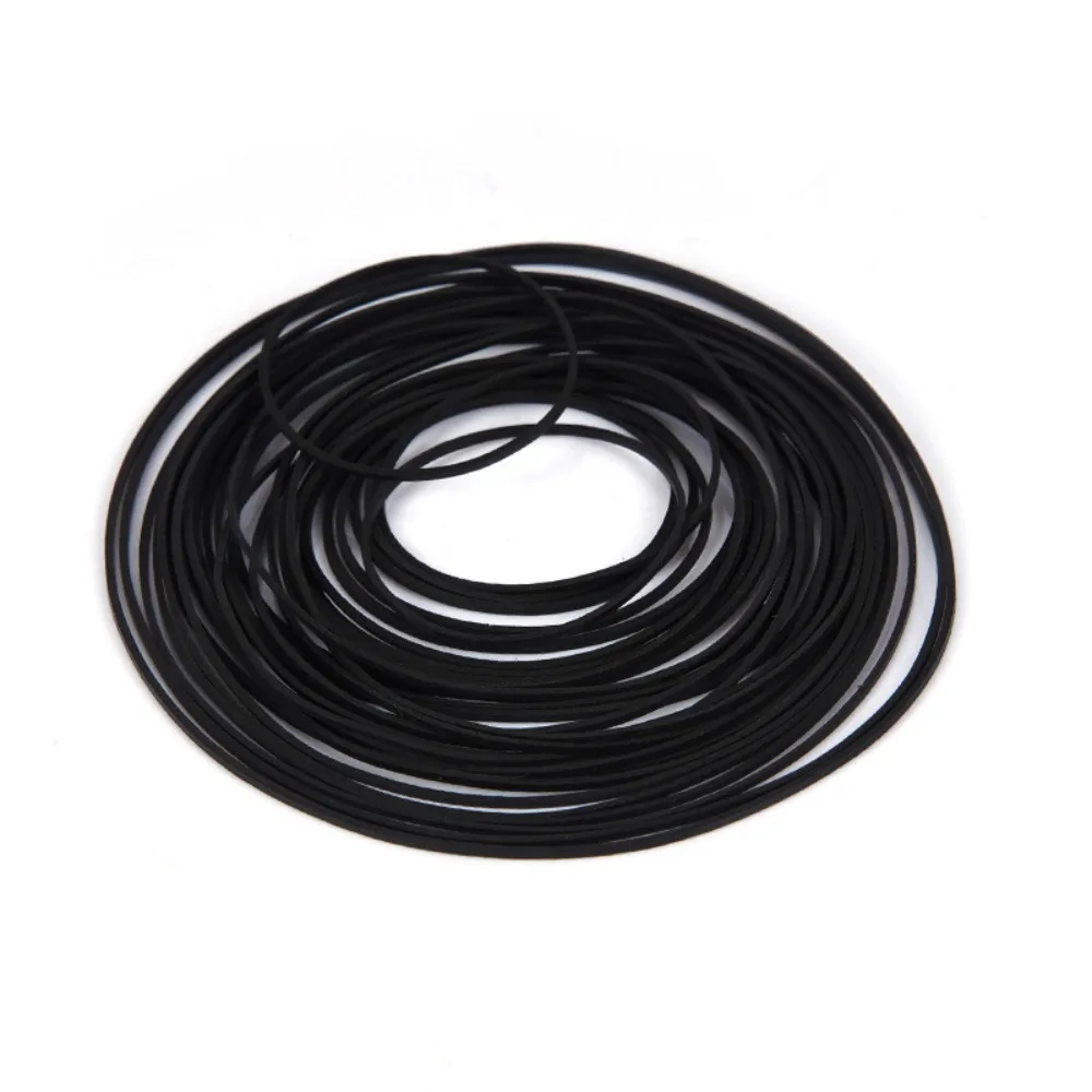1.2/1.5/2mm Walkman Rubber Tape Cassette Drive Recorders Rubber Belt Traction Belt Mix Cassette Tape Machine Belt thumbnail 6