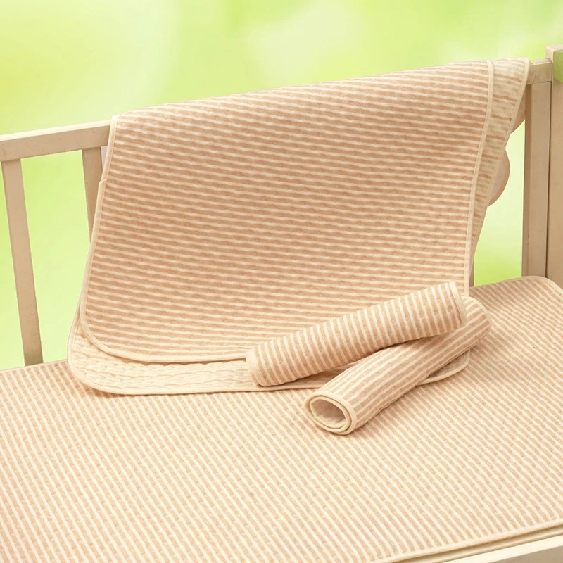 2pcs Set Cotton Baby Diaper Mat Waterproof Changing Pad for Newborn Washable Diaper Pad Baby Accessories Bedding thumbnail 4