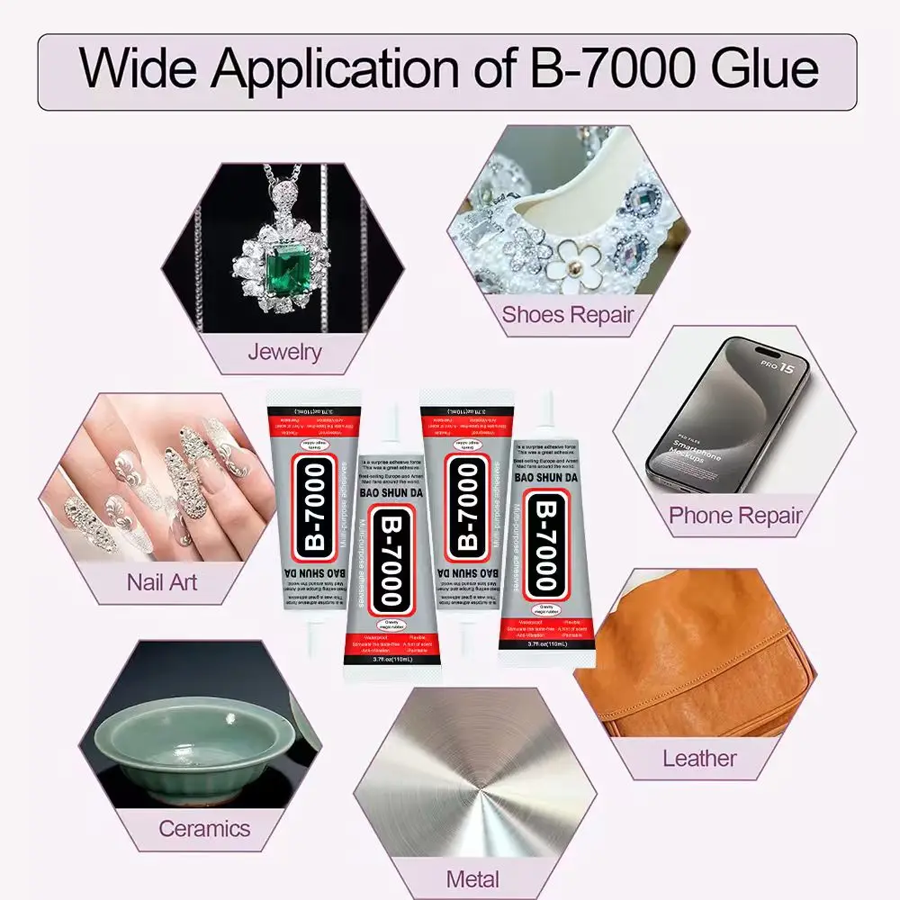 B7000 Mobile Phone Screen High-Strength Waterproof Adhesive, Universal Phone Glass Bonding Agent, 15/25/50/110ml Fast B7000 Glue thumbnail 6