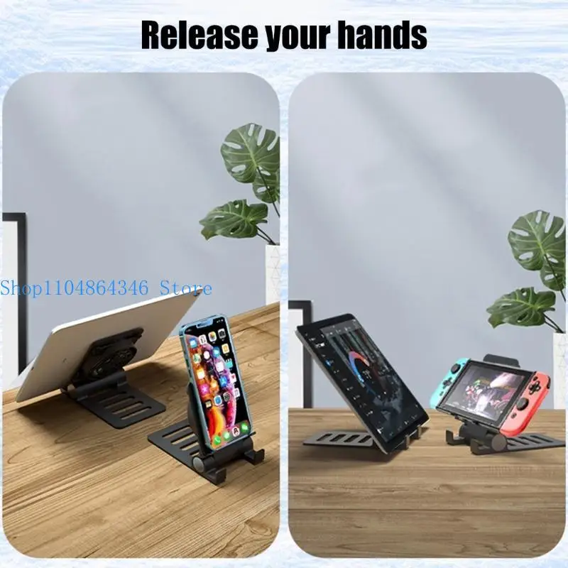 Multiangle Adjustable Phone Stand With Cooling Fan, USB Operated Tablet Coolers For Mobile Devices Quick Cooling Support thumbnail 5