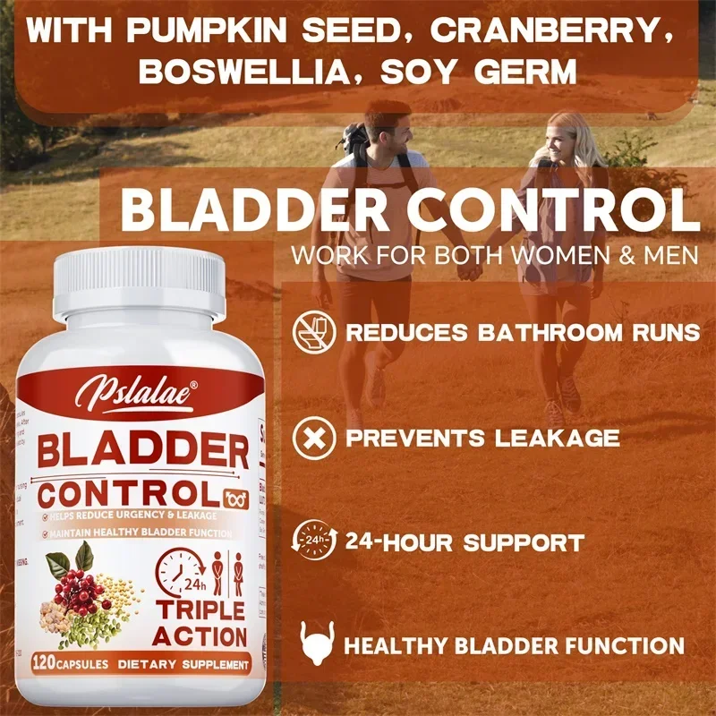Bladder Control Supplement - Supports Urinary Tract Function and Bladder Health, Helping To Cleanse and Protect thumbnail 4