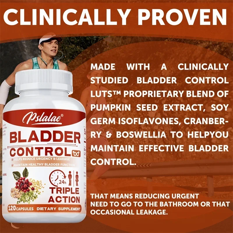 Bladder Control Supplement - Supports Urinary Tract Function and Bladder Health, Helping To Cleanse and Protect thumbnail 5