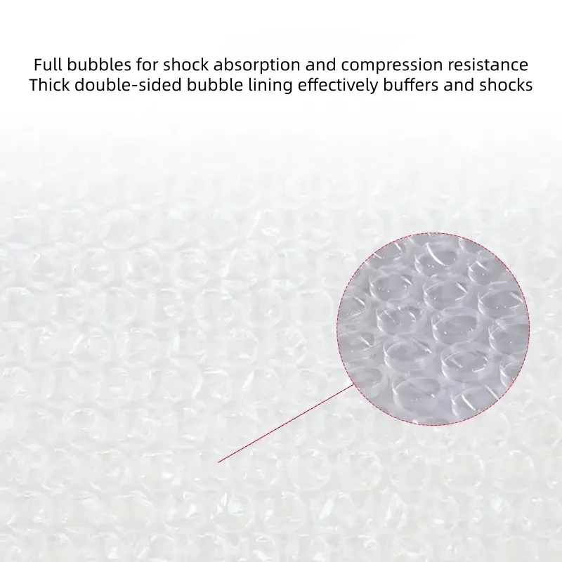 100Pcs White Bubble Envelopes With Bubble Buffering And AntiCollision SelfAdhesive Sealing Strips For Express Packaging thumbnail 5