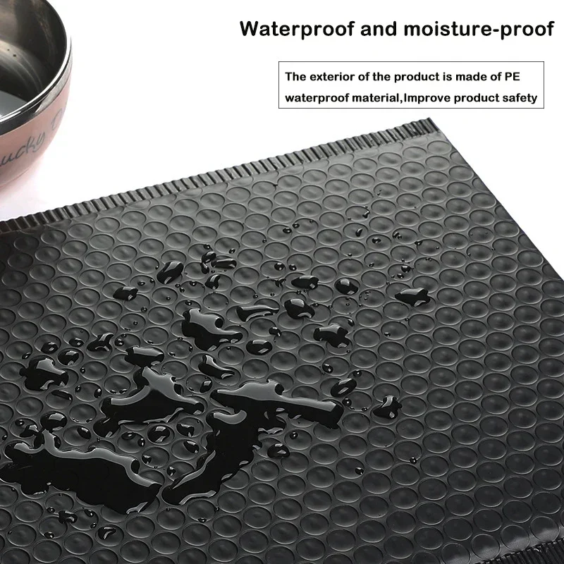 Pink Bubble Mailer Matte Bubble Packaging Envelope Padded Postal Bag Black Envelopes Bags For Shipping Bubble Mailers 20Pcs thumbnail 3