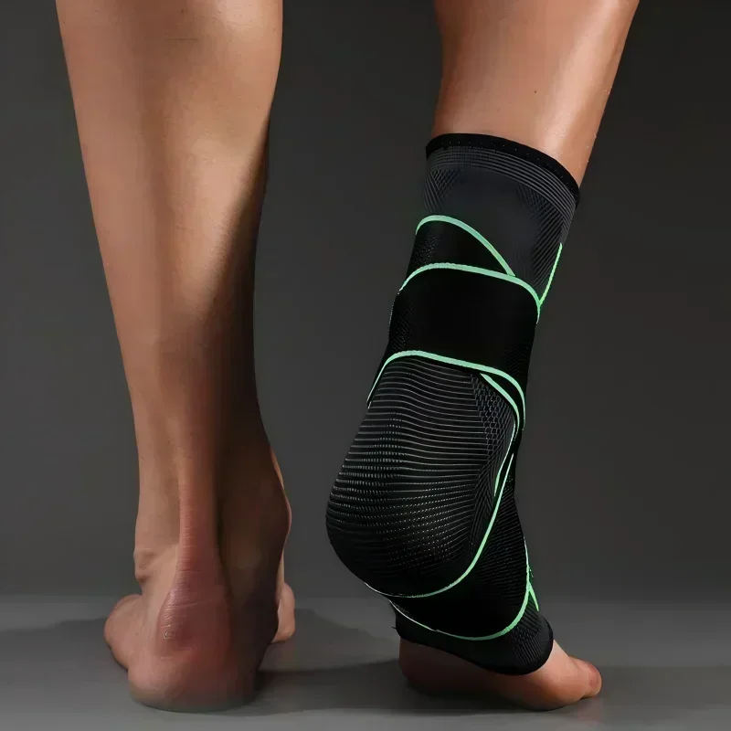 Adjustable Elastic Ankle Brace Compression Sleeve Foot Support Stabilizer for Plantar Fasciitis Achilles Tendonitis Sports Sock thumbnail 3
