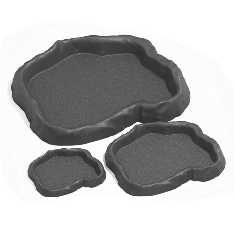 Crawler Pet Feeder Basin Reptiles Amphibians Drinking Feeder Turtle Tortoise Scorpion Lizard Crab Bowl Small Pet Supplies thumbnail 4