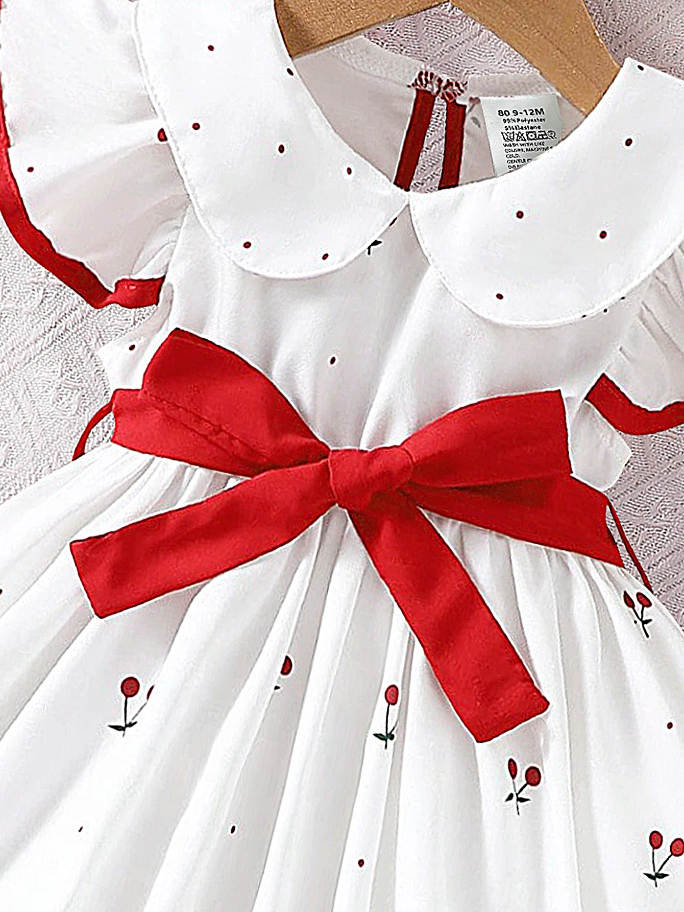 2025 Summer New Girls Infant Floral Print Dress Breathable Baby Princess Dress 0-3 Years Cool Short Sleeve Outfit thumbnail 2