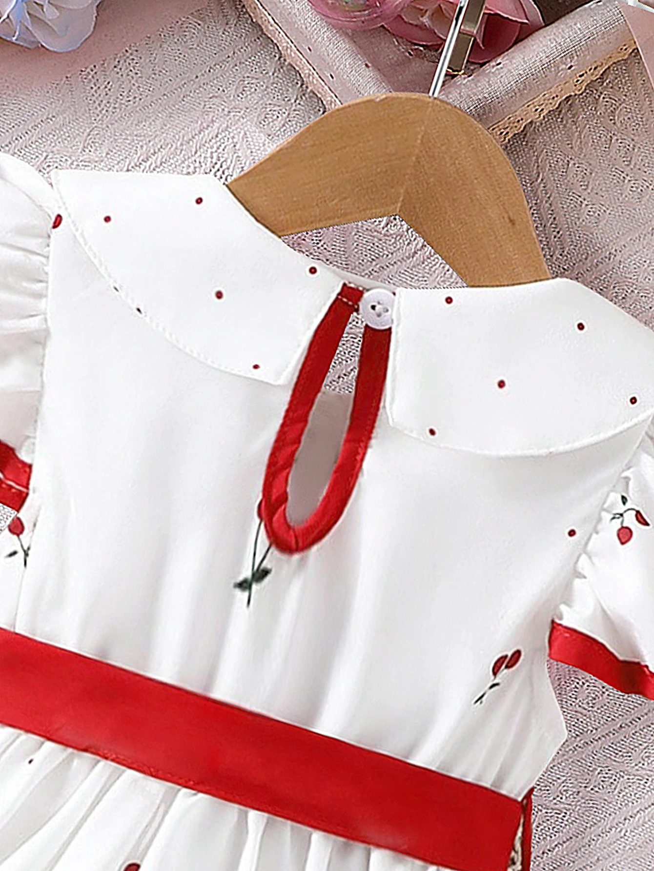 2025 Summer New Girls Infant Floral Print Dress Breathable Baby Princess Dress 0-3 Years Cool Short Sleeve Outfit thumbnail 4