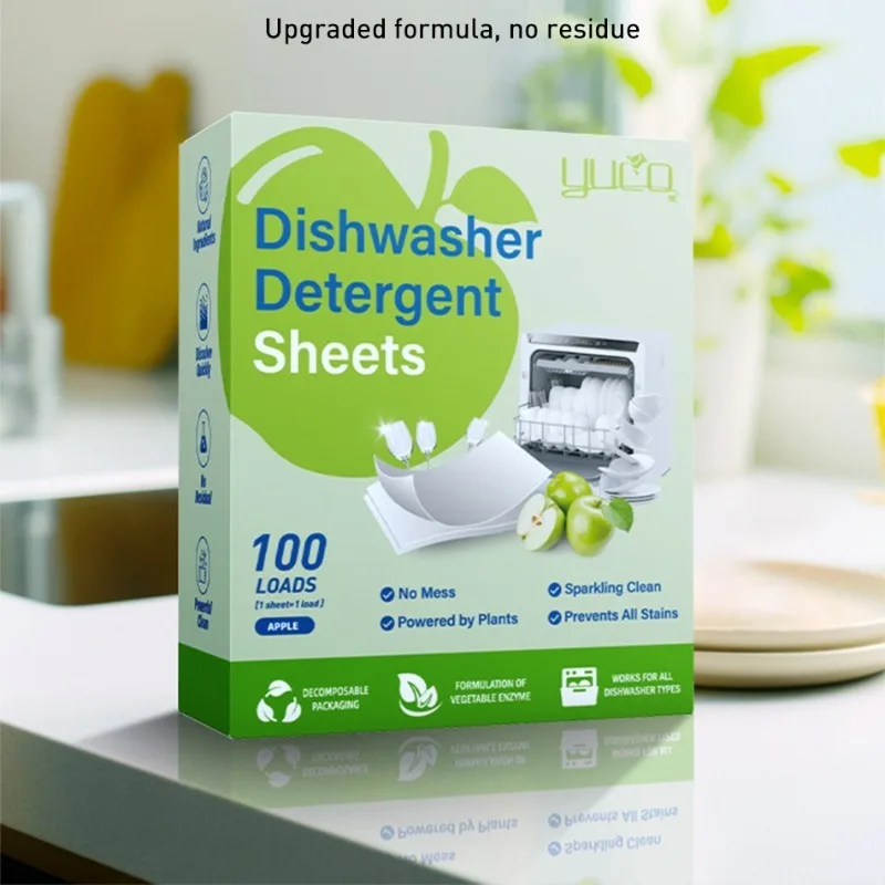 Dishwasher Dish Cleaning Tablets Decontamination Decontamination Brightening Multifunctional Cleaning Tablets Kitchen Tools thumbnail 3