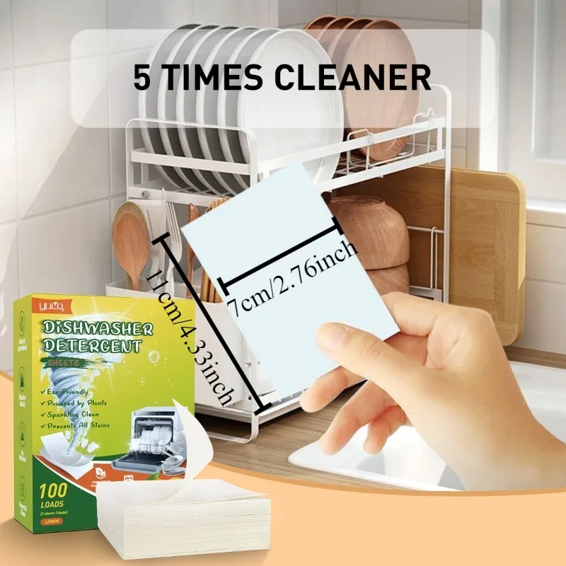 Dishwasher Dish Cleaning Tablets Decontamination Decontamination Brightening Multifunctional Cleaning Tablets Kitchen Tools thumbnail 6