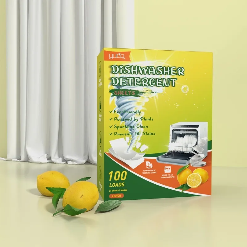 Dishwasher Dish Cleaning Tablets Decontamination Decontamination Brightening Multifunctional Cleaning Tablets Kitchen Tools thumbnail 2