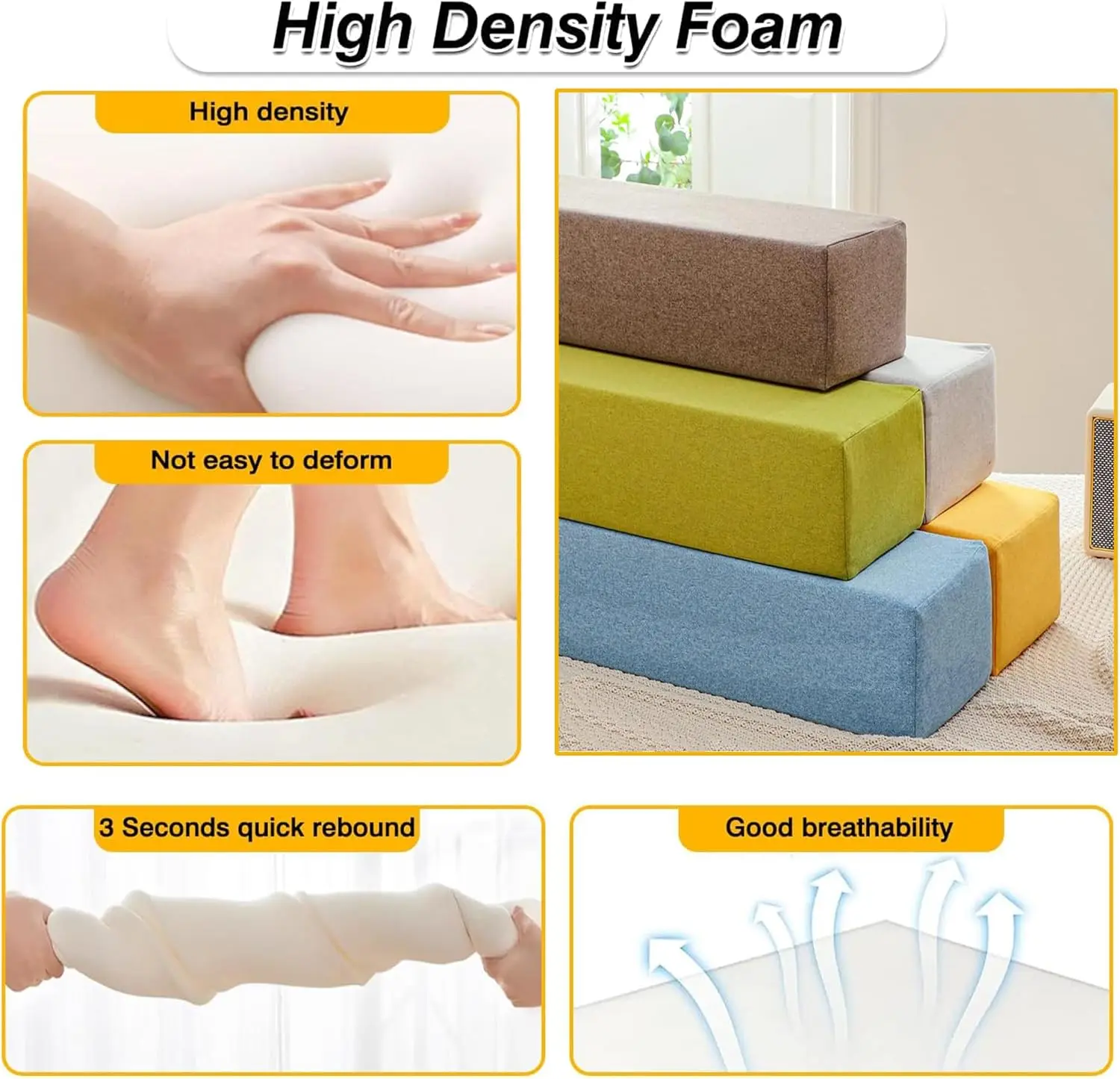 Custom Mattress Bed Gap Filler Bed Extender Headboard Pillow Closed Gap between Mattress Headboard and Wall Bed Cushion Sofa Pad thumbnail 3