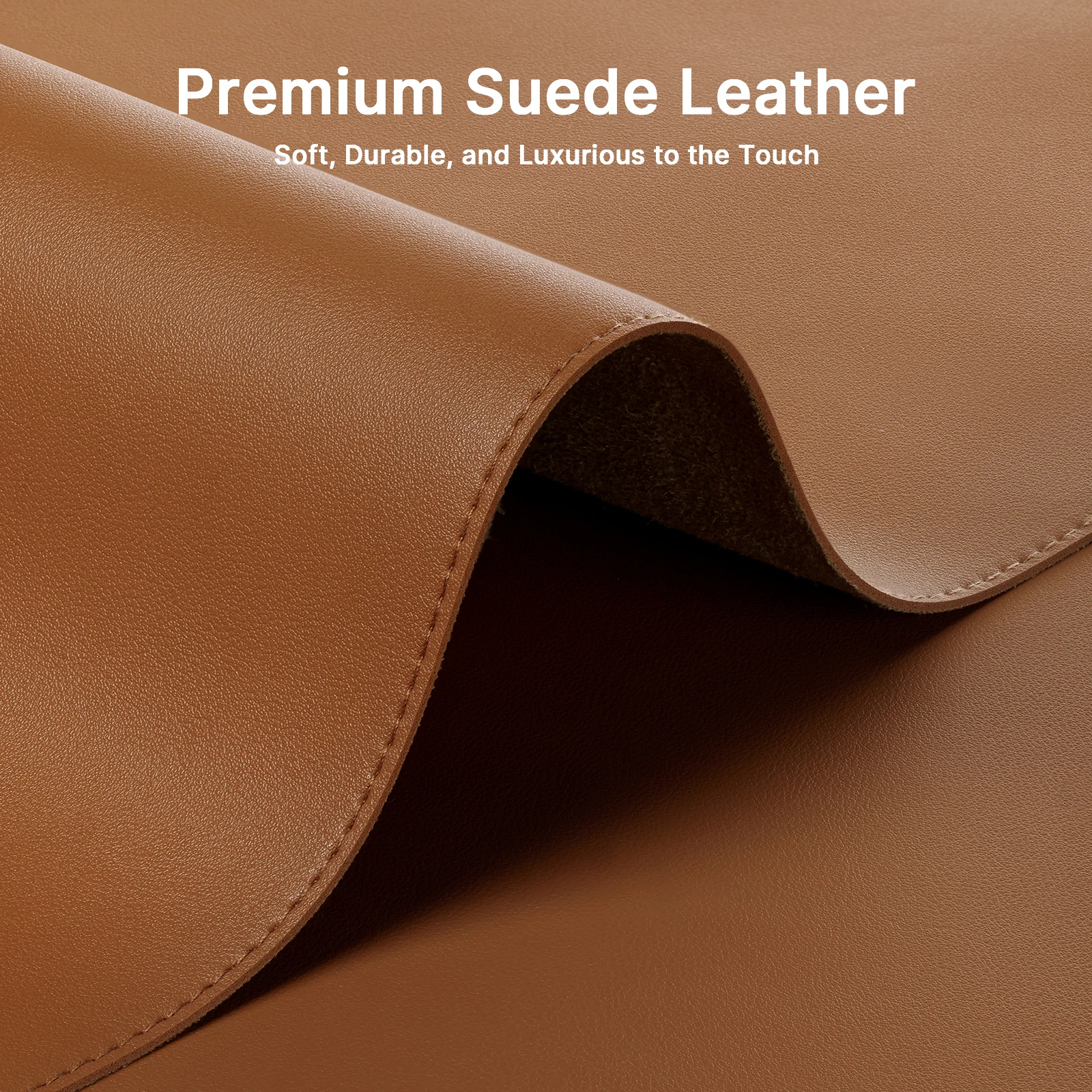 Desk Pad Protector, Mouse Pad, Office Desk Mat, Non-Slip with Stitched Edges PU Leather Desk Blotter for Office Home School thumbnail 2