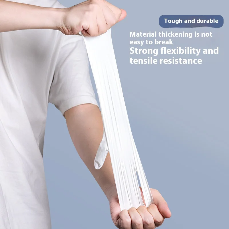 AiQUE Medical Surgical Gloves Rubber No Powder Anti-slip Matte Disposable Sterility Latex Gloves Hospital Clinic Doctor thumbnail 5