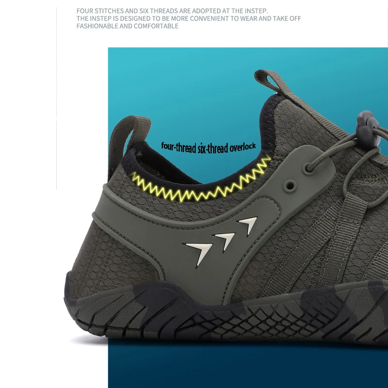 EOCENE Quick-dry Swimming Beach Wading Fitness Hiking fishing Flats Sports Aqua Casual Gym Surf Outdoor Water Sneakers Shoes thumbnail 4