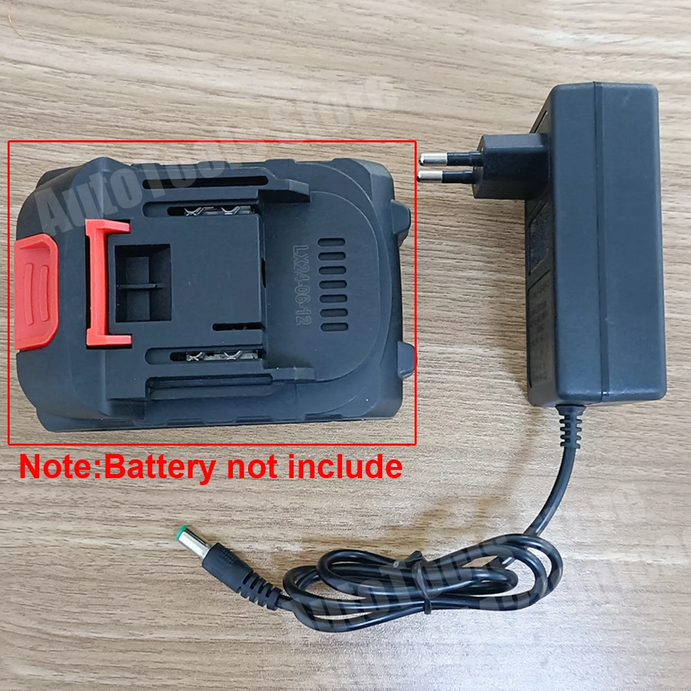 21V/12.6V 2A Lithium Battery Charger For Electric Drill Intelligent Power Tool Charger DC Power Supply Adapter With EU US Plug thumbnail 6