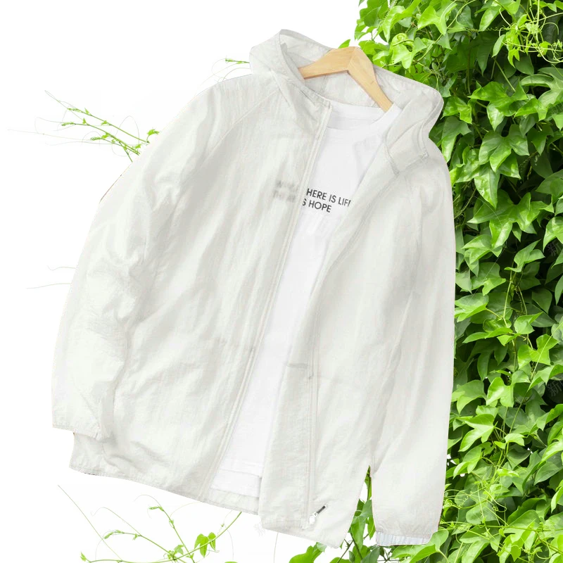 Quick Dry Breathable Sunscreen Lightweight Coat for Women And Men UV Protection Thin Jacket for Running Camping Hiking Traveling
