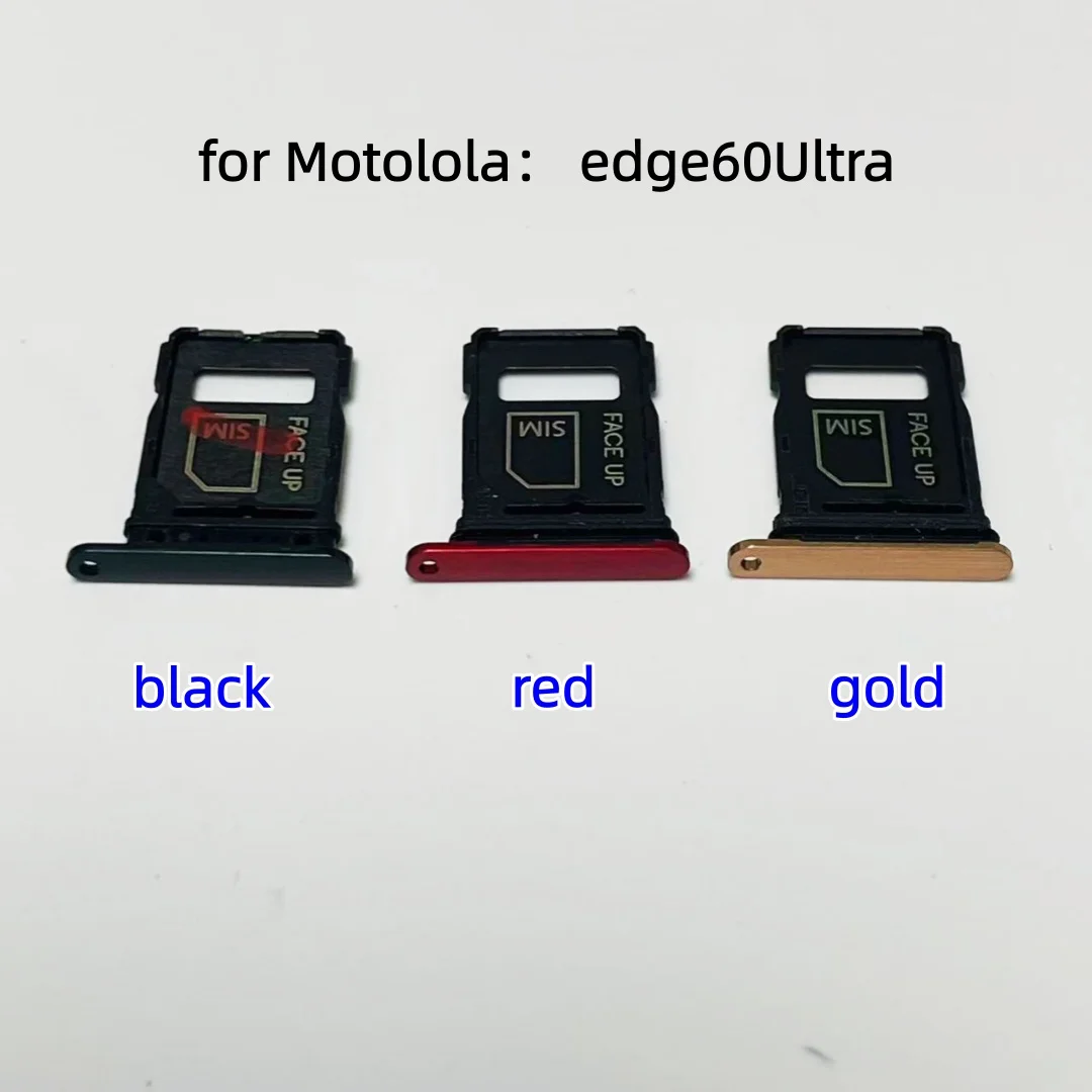 SIM Card Tray Adapter chip drawer Holder For Motolola Moto Edge60 Edge60Pro Edge60fusion Edge60Ultra XT2505-4 XT2503-3 XT2501-1 thumbnail 4