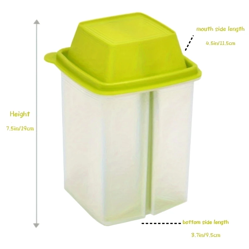 Reusable Food Storage Jars With Strainer For Mess-Free Storage Of Condiment Food-Easy To Open Lid Design Outdoor Tableware thumbnail 6