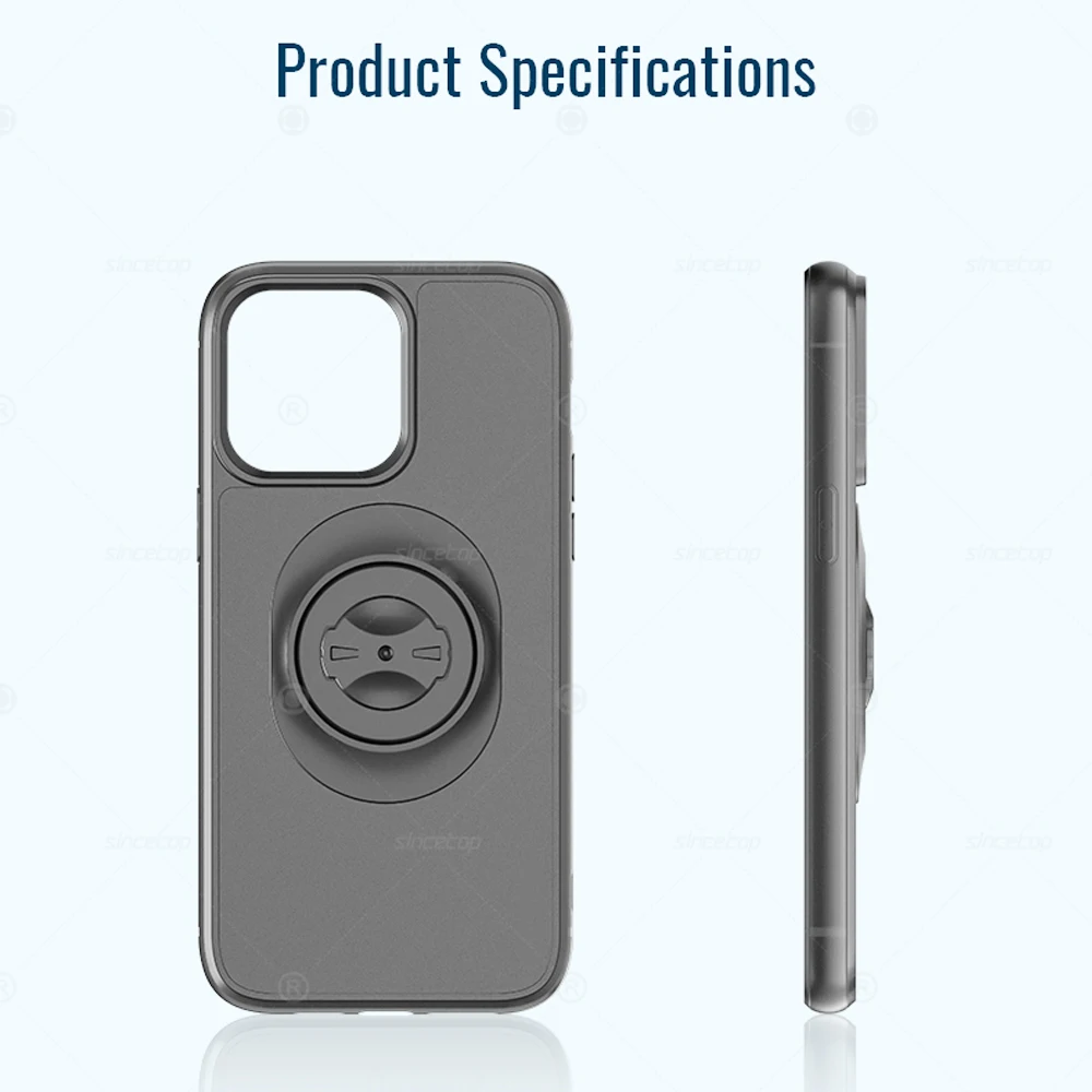 Shockproof Case for iPhone XR/11/12/13/14/15/16/17 Pro Max Quick Mount Phone Case with Adapter For Garmin Bicycle Phone Holder thumbnail 2