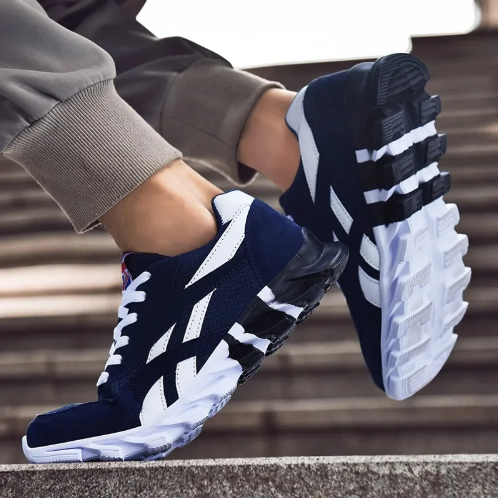 Mens Casual Sneakers Outdoors light Walking Sport Men Running Shoes Jumping Designer Comfortable High Quality Mens Tennis Hombre thumbnail 2