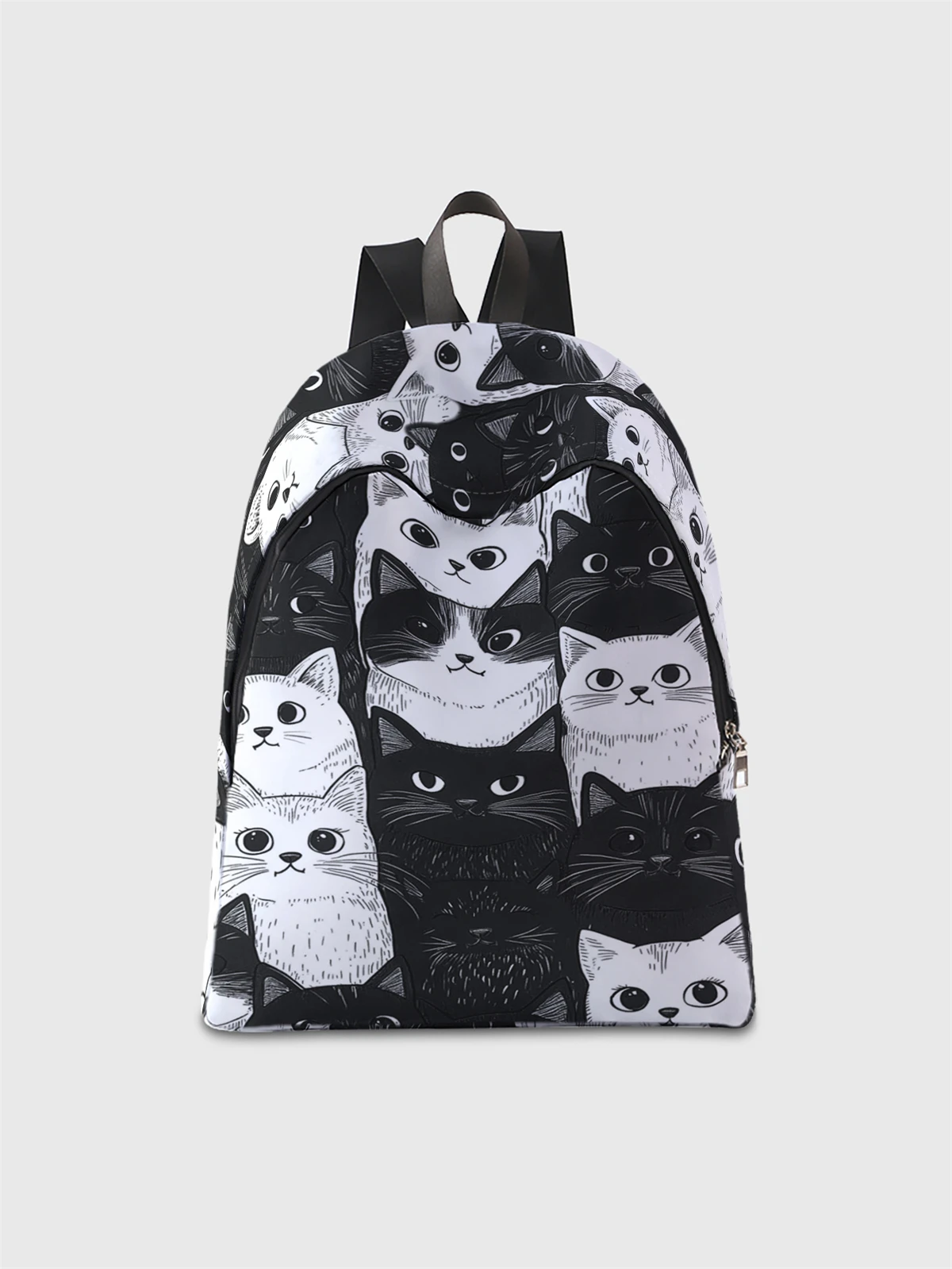 New Women's and Men's High Capacity College Backpack Trend Women's Laptop School Bag Cute Girl Travel Bag Cool thumbnail 3