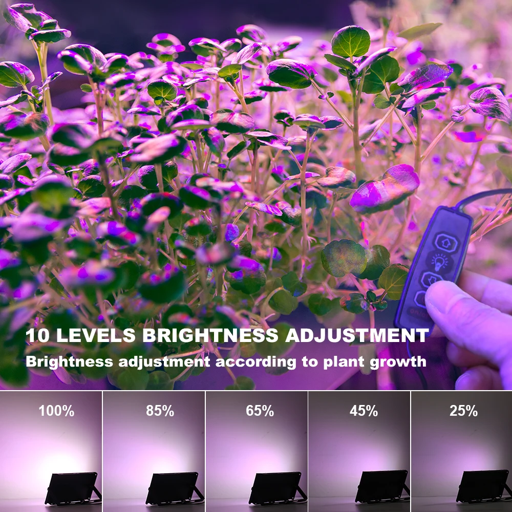 LED Grow Light Phytolamp For Plants USB 5V Sunlike Full Specturm Plant Lights Adjustable Brightness Floodlight Hydroponic IP65 thumbnail 6