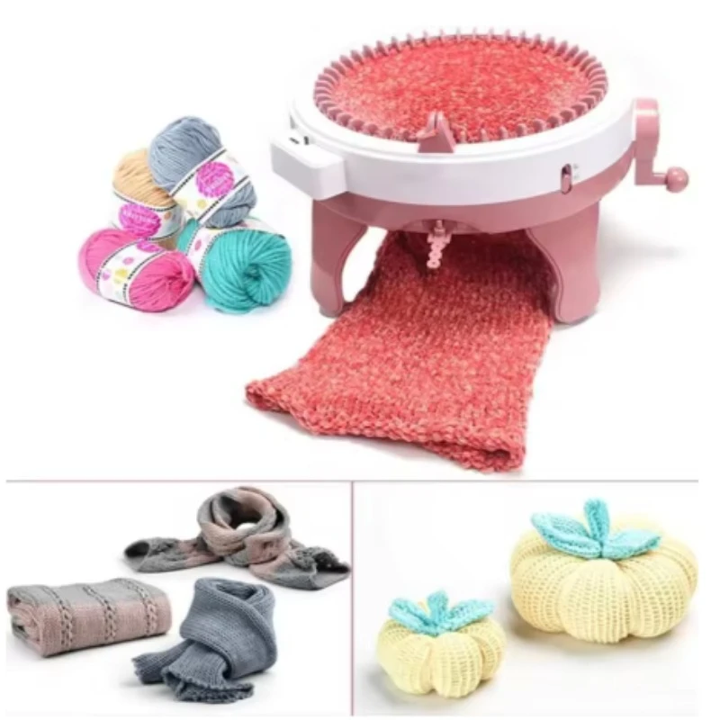 22/40/48 Needles Creative DIY Knitting Machine Magic Loop Weaving Loom Weaving Scarf Sweater Hat Socks Kids Educational Toy thumbnail 3
