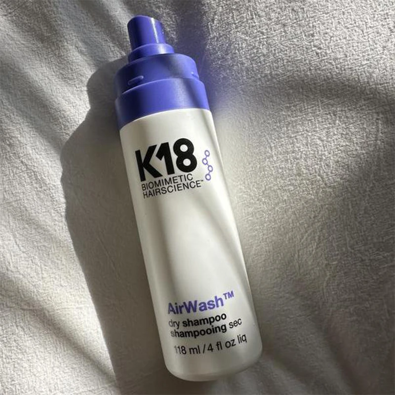 K18 AirWash Original Dry Shampoo 118ml Conditioners NonAerosol Balances Scalp Controls Excess Oil Production Repair Dry With Box thumbnail 2
