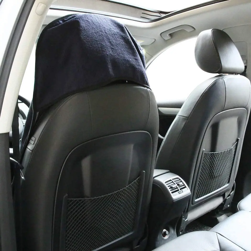 Front Car Seat Cover Waterproof Non-slip Sweat Towel Seat Cover for Truck SUV thumbnail 3