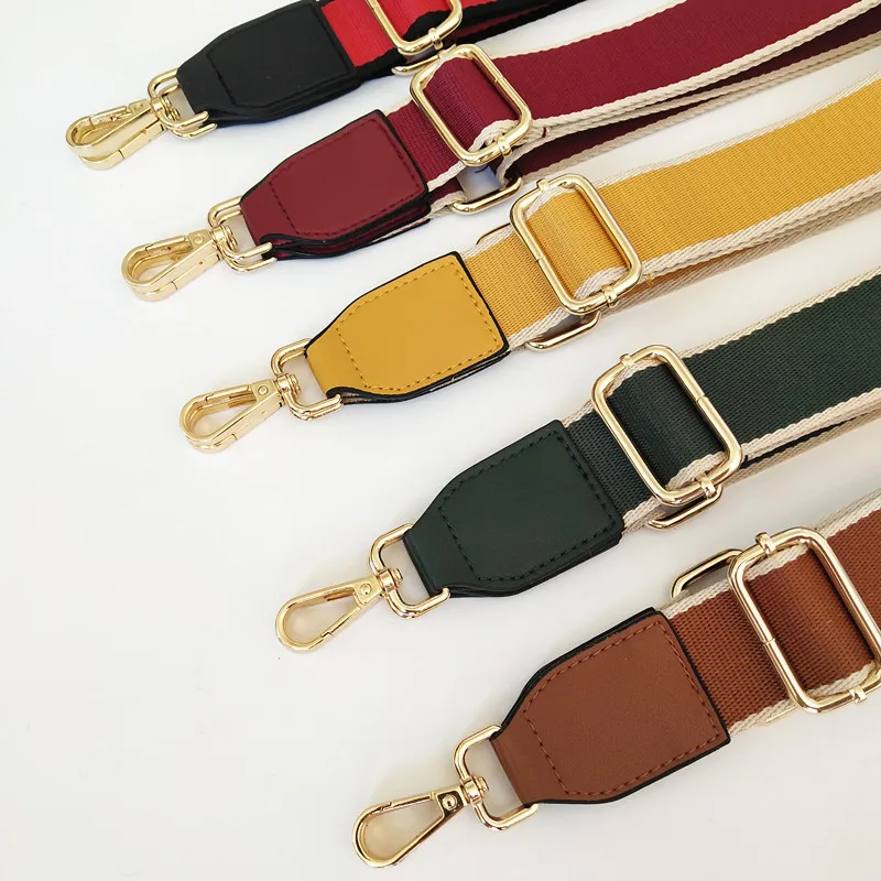 Women's Bag Accessories with Bag Crossbody Strap Ethnic Style Contrasting Webbing Shoulder Strap Extended Luggage Accessories thumbnail 2