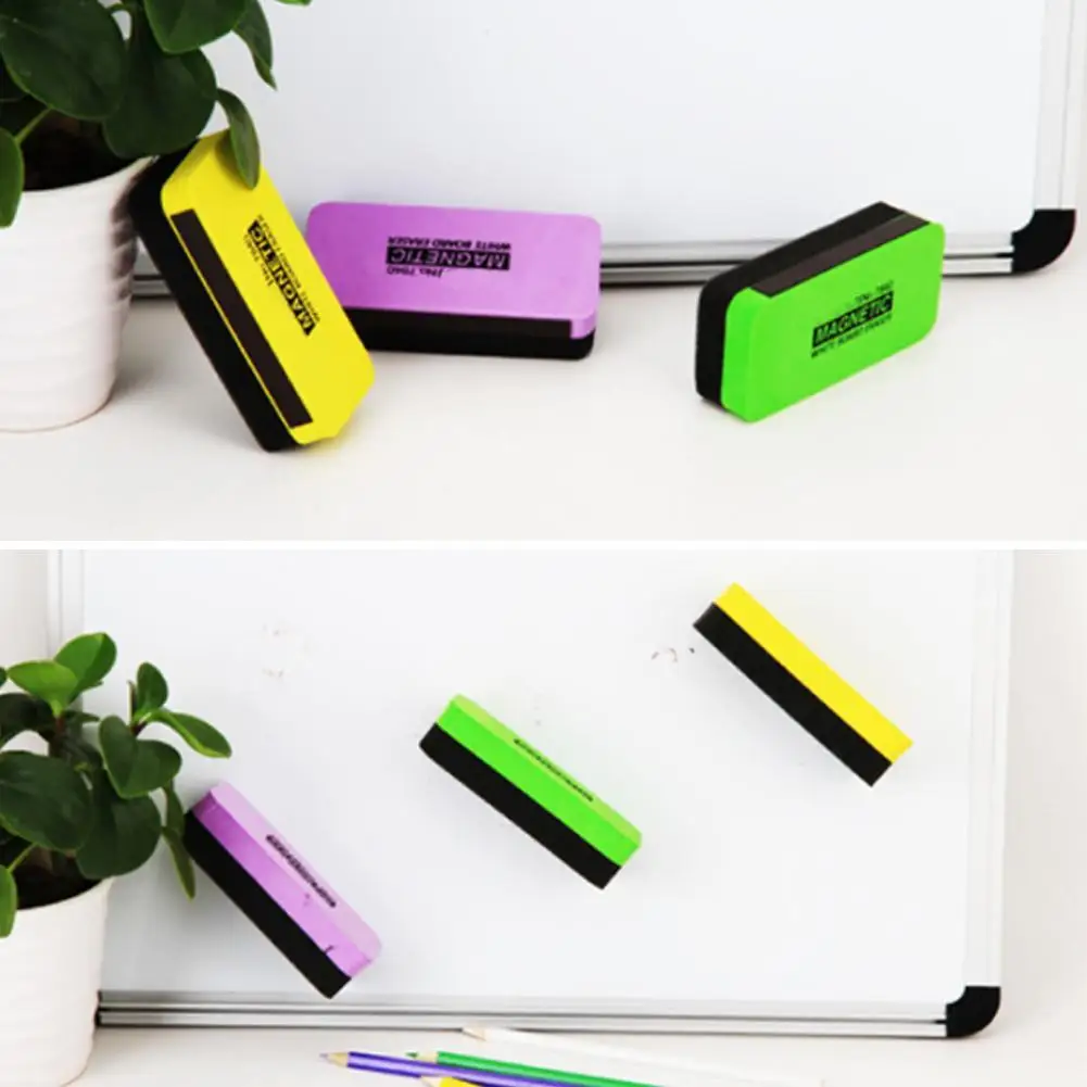 Deli Whiteboard Eraser Magnetic Can Adsorb Whiteboard Creative Convenient Painting Whiteboard Wiper School Office Supplies thumbnail 5