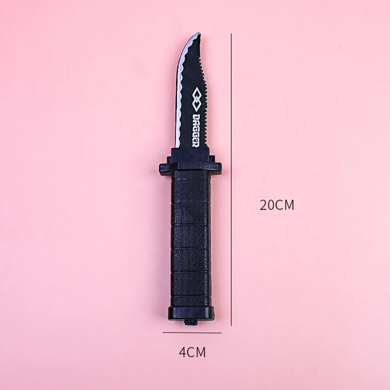 Retractable Fake Knife - Adult Plastic Magic Prank Toy for Jokes, Scary Tricks & Halloween Props (Realistic Toy) thumbnail 5
