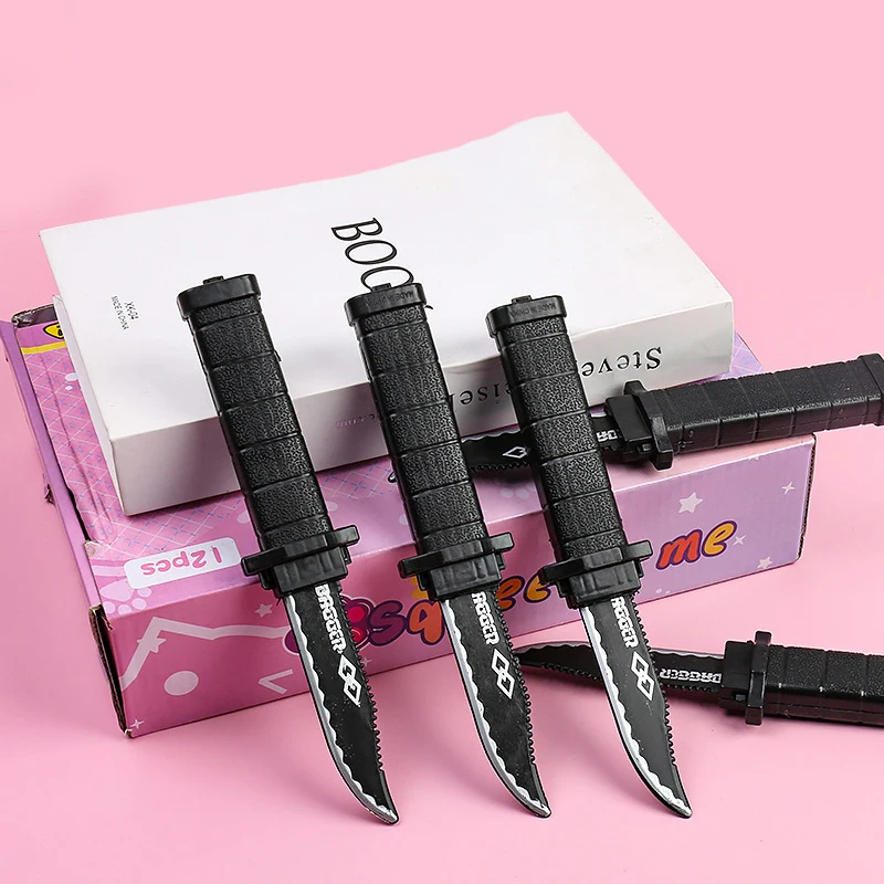 Retractable Fake Knife - Adult Plastic Magic Prank Toy for Jokes, Scary Tricks & Halloween Props (Realistic Toy) thumbnail 3