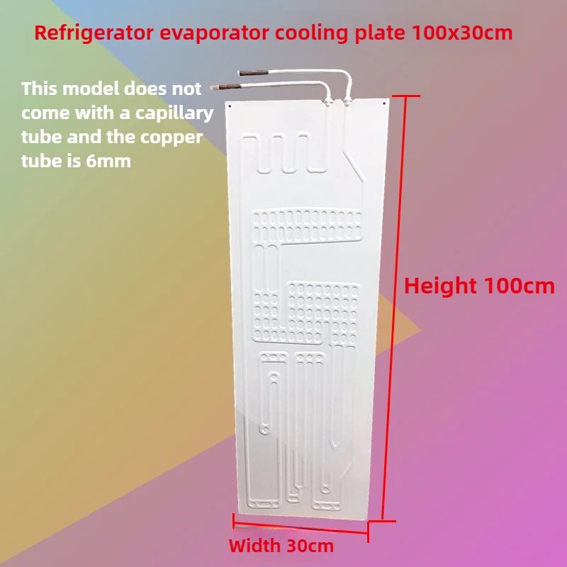 Refrigerator display cabinet evaporator 100x40x46 freezer ice cream cabinet evaporator plate inflatable component aluminum plate thumbnail 4