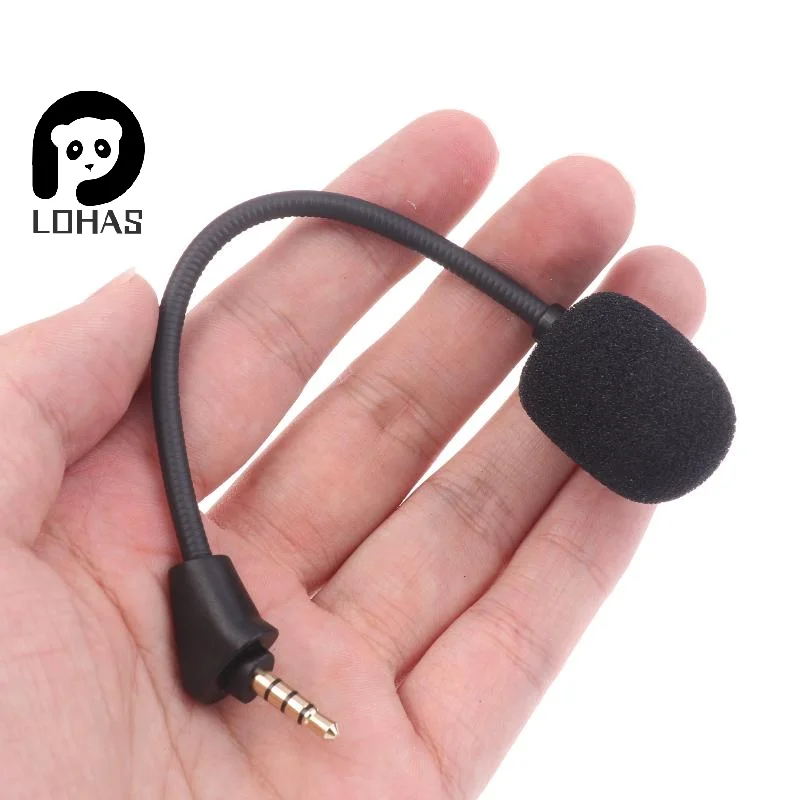 1Pcs Gaming Headsets Headphones For Kingston HyperX Cloud 2 II X Core Pro Silver Cloudx Replacement Game Mic 3.5mm Microphone