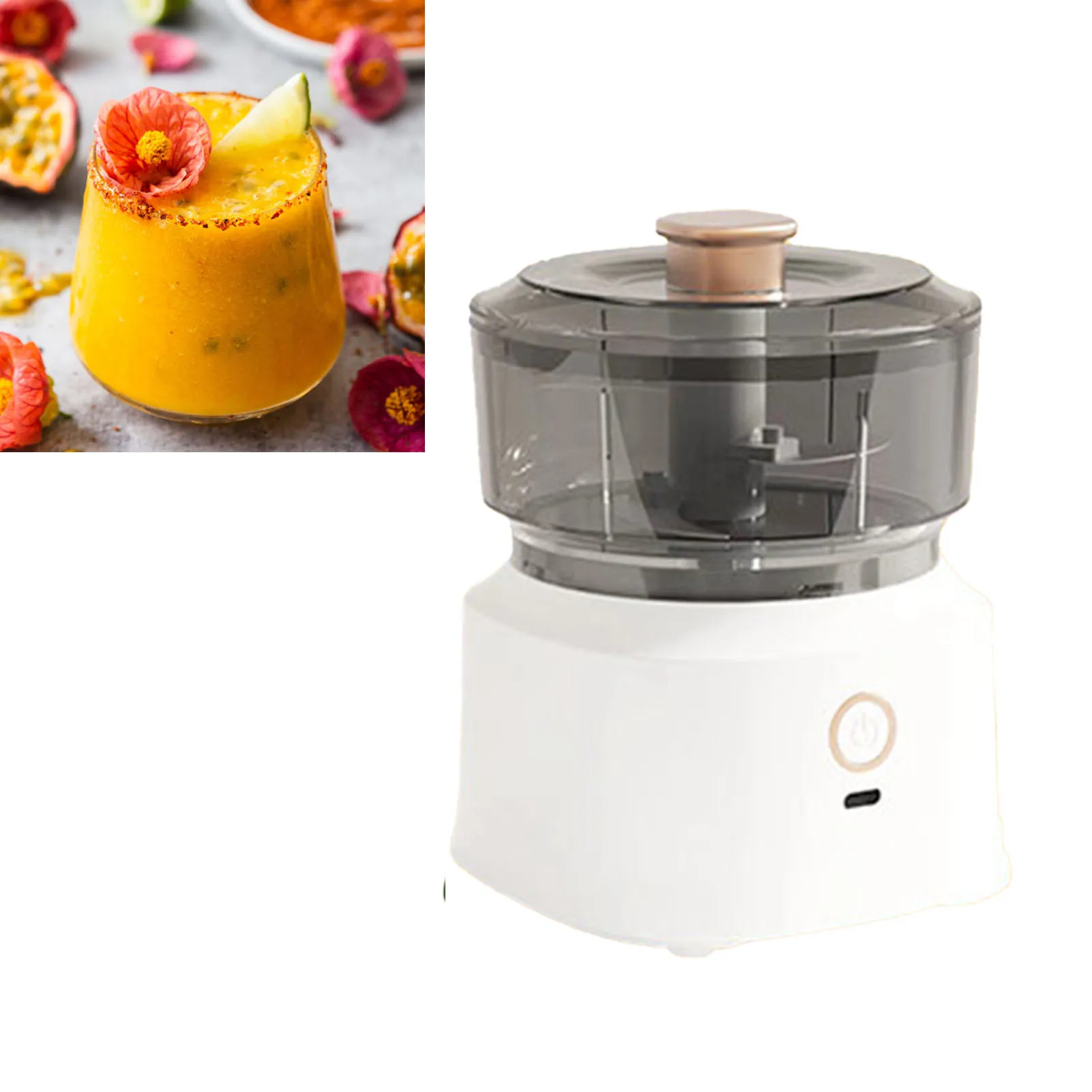 Electric Meat Chopper Grinder Blender Multifunctional Stainless Steel Blades Efficient Safe Food Blender for Kitchen thumbnail 6