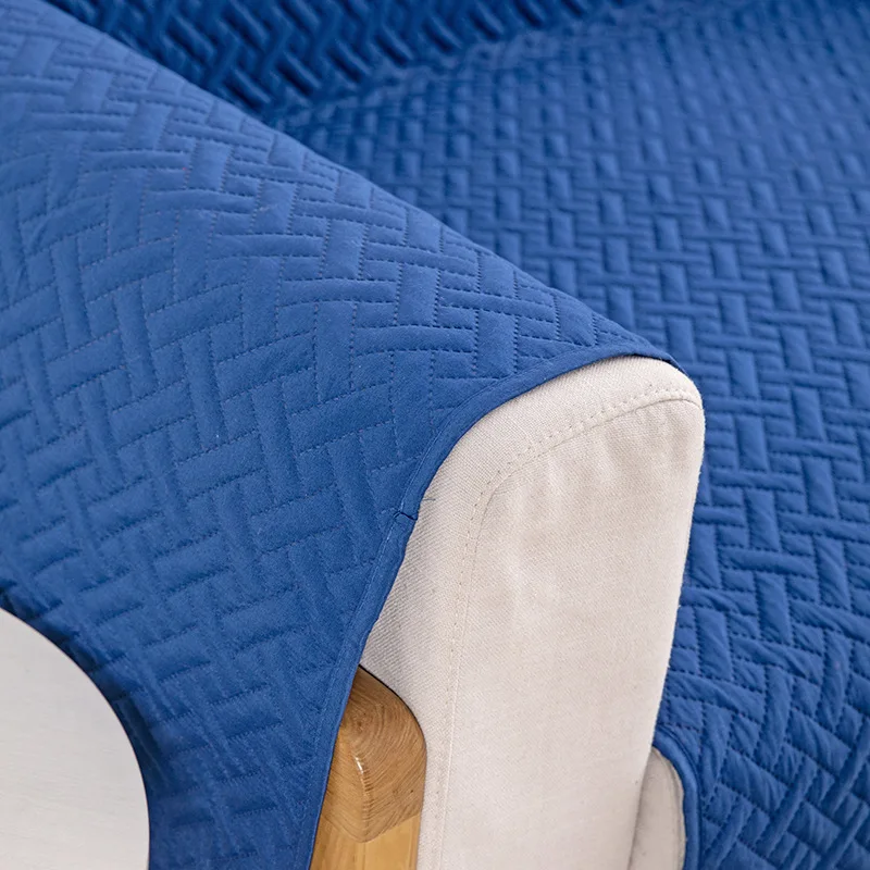 1/2/3 Seater Waterproof Sofa Cover for Pet Dog Kids Mat Furniture Protector Cushion Washable Grid Couch Slipcovers Living Room thumbnail 3