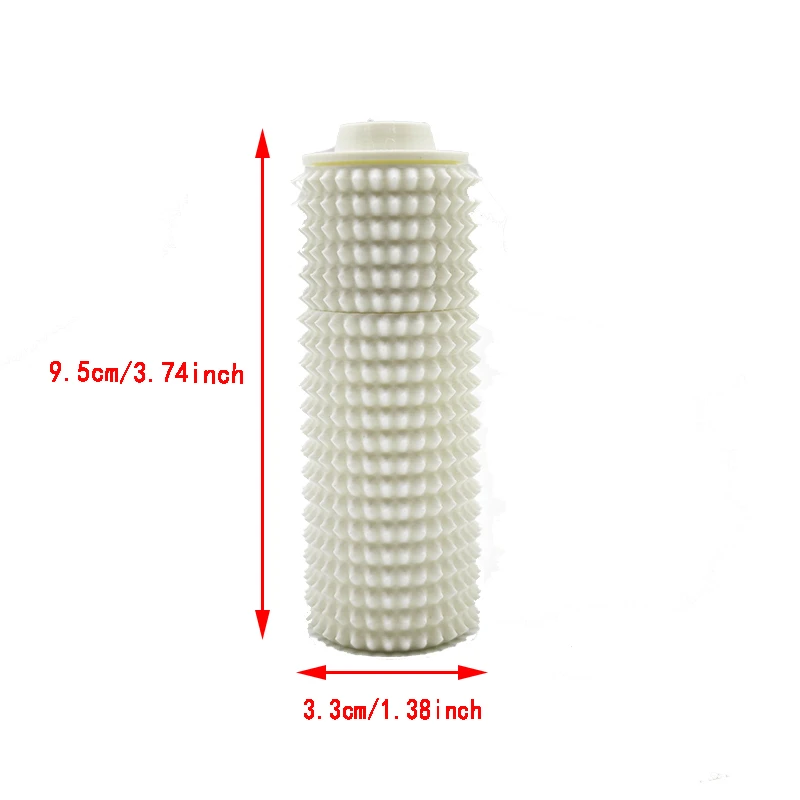 Sensory Roller Fidget Toy Clicker Tactile Spikes for Anxiety Stress Relief Pain Stimming Autism Over Stimulation with Lanyard thumbnail 2