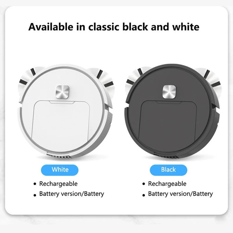 Mini Silent Smart Sweeping Robot Three-in-one Multi-function Cleaning Machine Vacuum Cleaner Sweep Mop Brush 2025 thumbnail 4