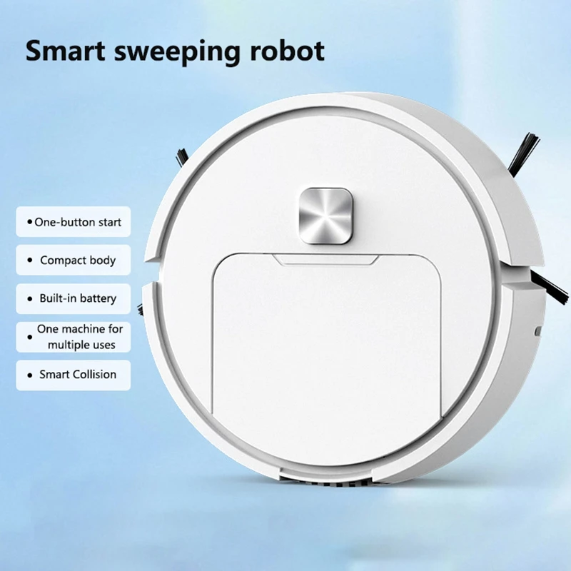 Mini Silent Smart Sweeping Robot Three-in-one Multi-function Cleaning Machine Vacuum Cleaner Sweep Mop Brush 2025 thumbnail 5