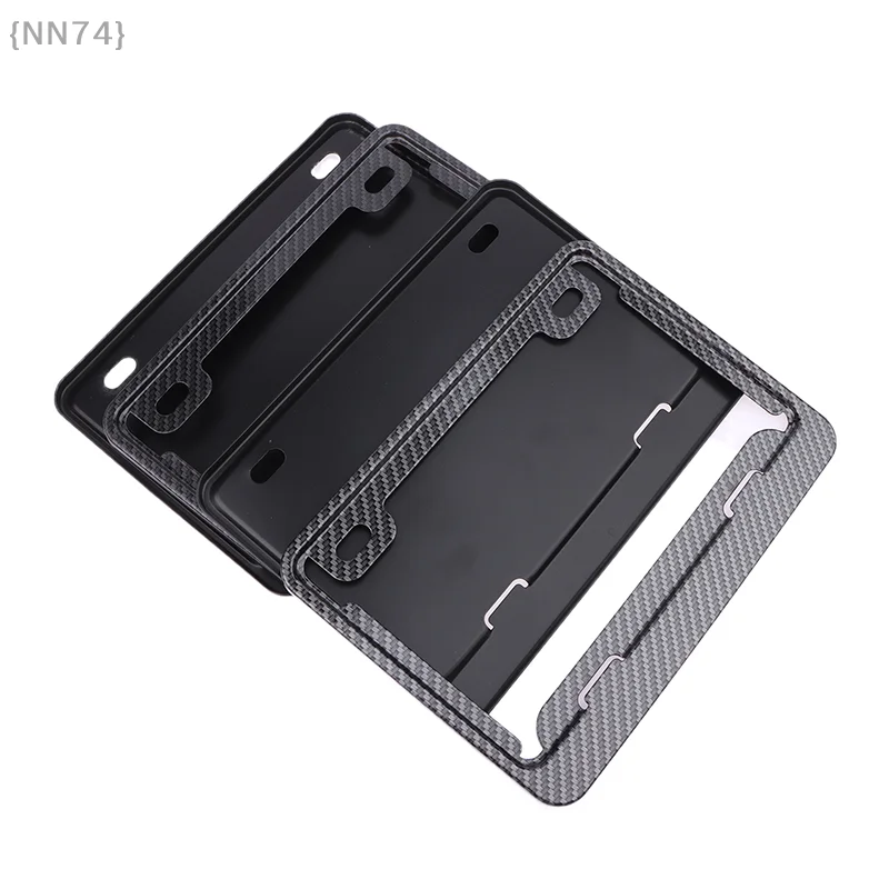 Universal Aluminum Motorcycle License Plate Holder – Road Legal Anti-Rust Frame, Anti-Vibration Motorcycle Accessories thumbnail 2