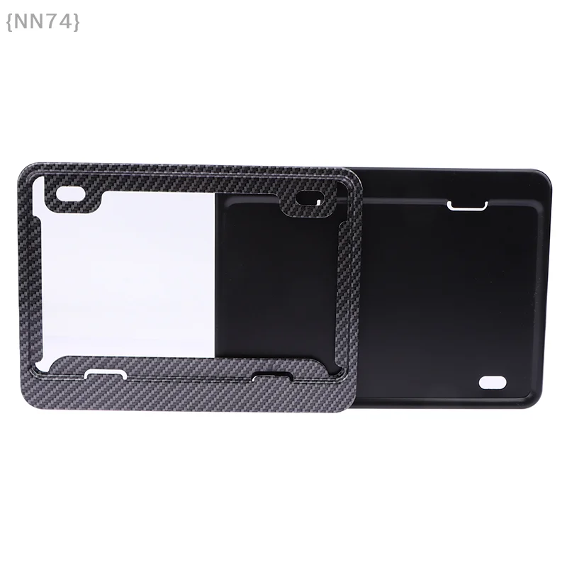 Universal Aluminum Motorcycle License Plate Holder – Road Legal Anti-Rust Frame, Anti-Vibration Motorcycle Accessories thumbnail 3
