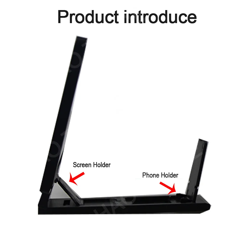 NEW 3D Screen Amplifier Mobile Phone HD Screen Video Glass Stand Magnifier For Phone Enlarged Screen Phone Stand Bracket thumbnail 5
