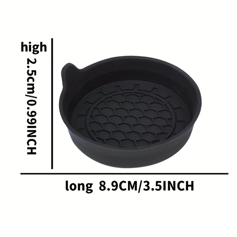 Car silicone water coaster wave-shaped water coaster original matching odorless car anti-slip mat special car new product thumbnail 5