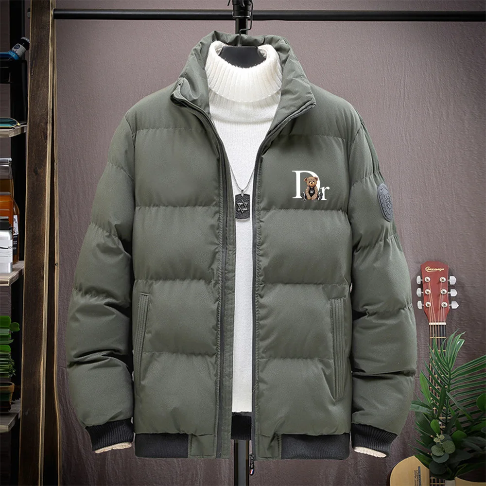 Winter Coats Men 2026 New Thick Warm Parkas Puffer Jackets Bomber Jackets Fashion Waterproof Designer Luxury Men Down Jackets thumbnail 2