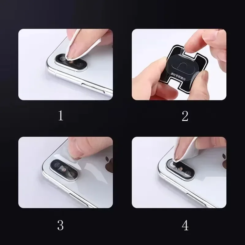 Aluminum Metal Rear Camera Lens Protectors for iPhone 17 Pro Max Air 17Pro 17Air 17ProMax Hollow Lens Cover Ring Film thumbnail 6