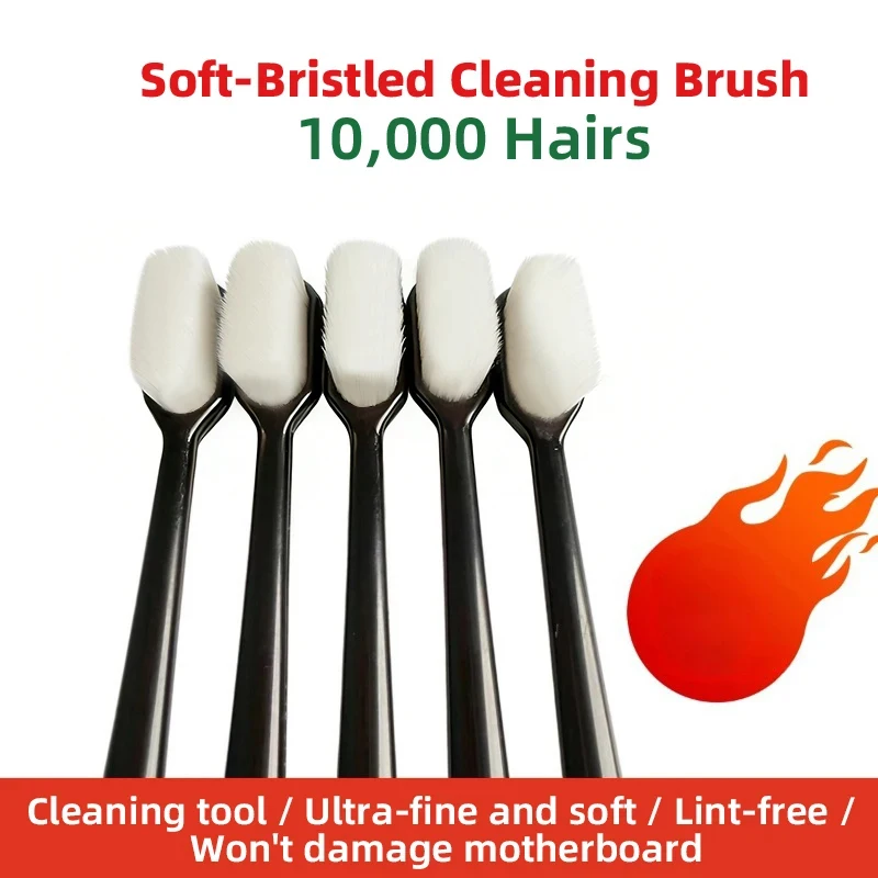 Mr.Yang Anti Static Fiber Brush for Circuit Board Cleaning Mainboard IC Dust Removal Polishing Tool Phone Electric Repair Kit thumbnail 3