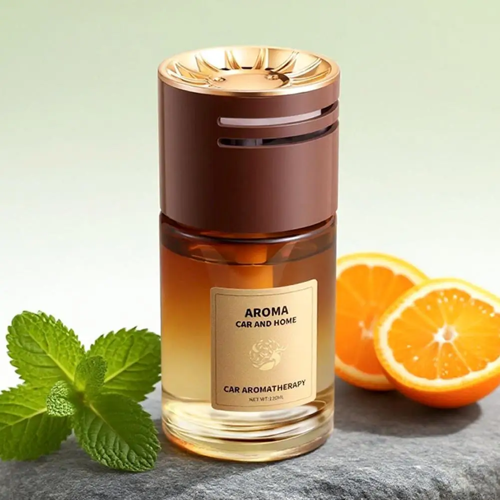Car Air Freshener 4.06 FL OZ/120ML AEOMA For Car And Home Car Aeomatherapy Natural Plant Extracts Orange Tea Agarwood Scent thumbnail 3